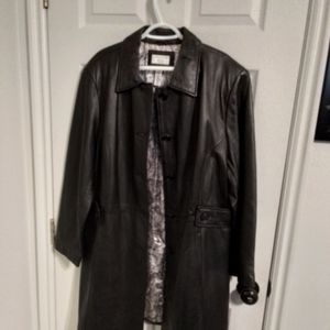 Covington leather jacket